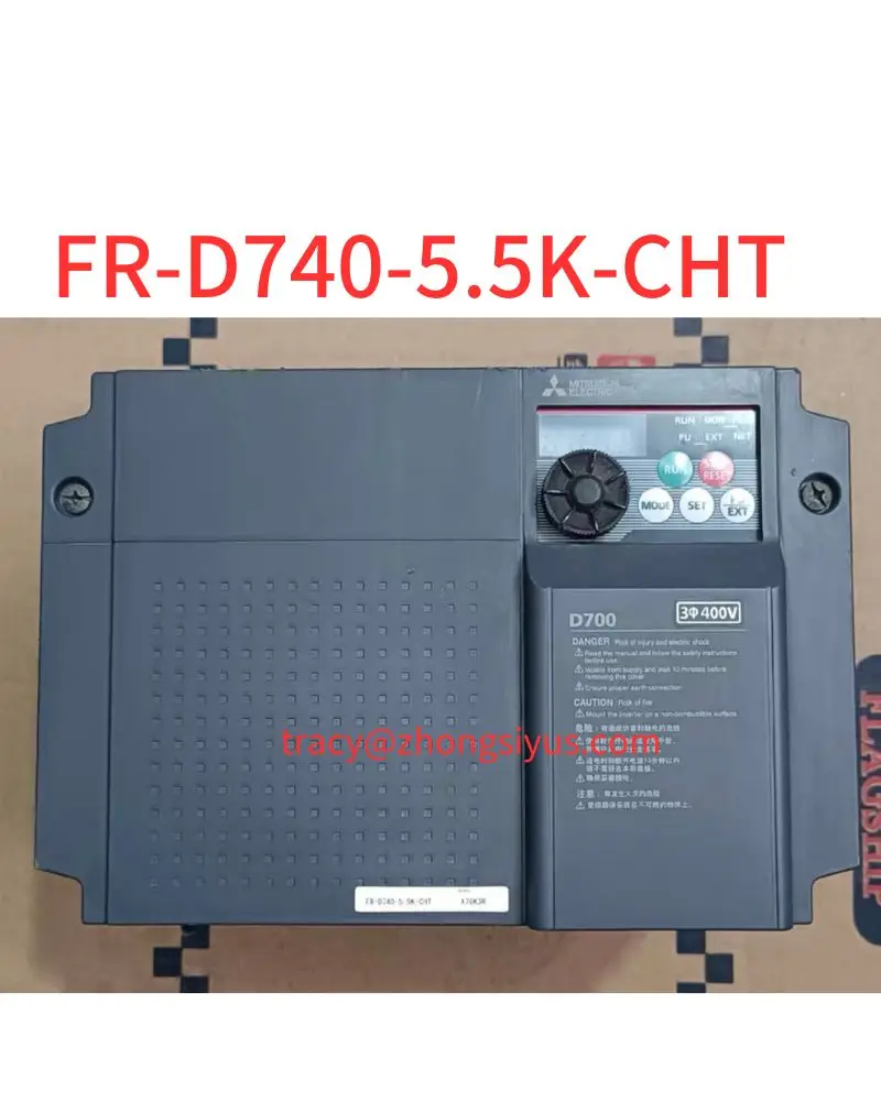 Used frequency converter 5.5 kw, fr-d740-5.5 k-cht