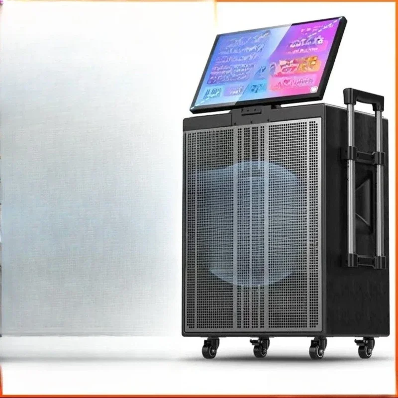 

Video speaker high-power household outdoor karaoke video all-in-one machine