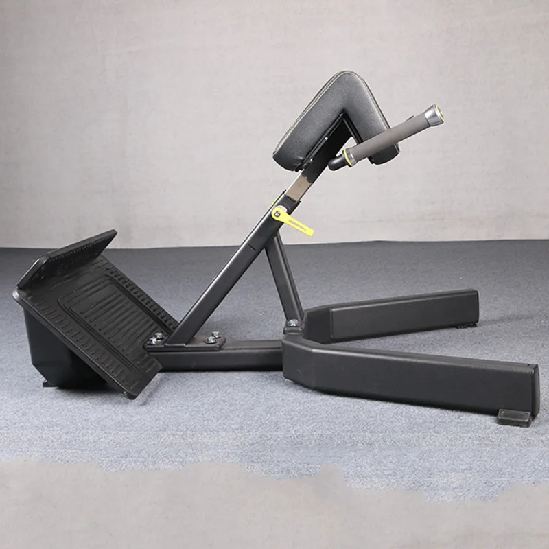 Lower Back Training Commercial Adjustable Back Extension Bench & Fitstfit Heavy-Duty Roman Chair for Core