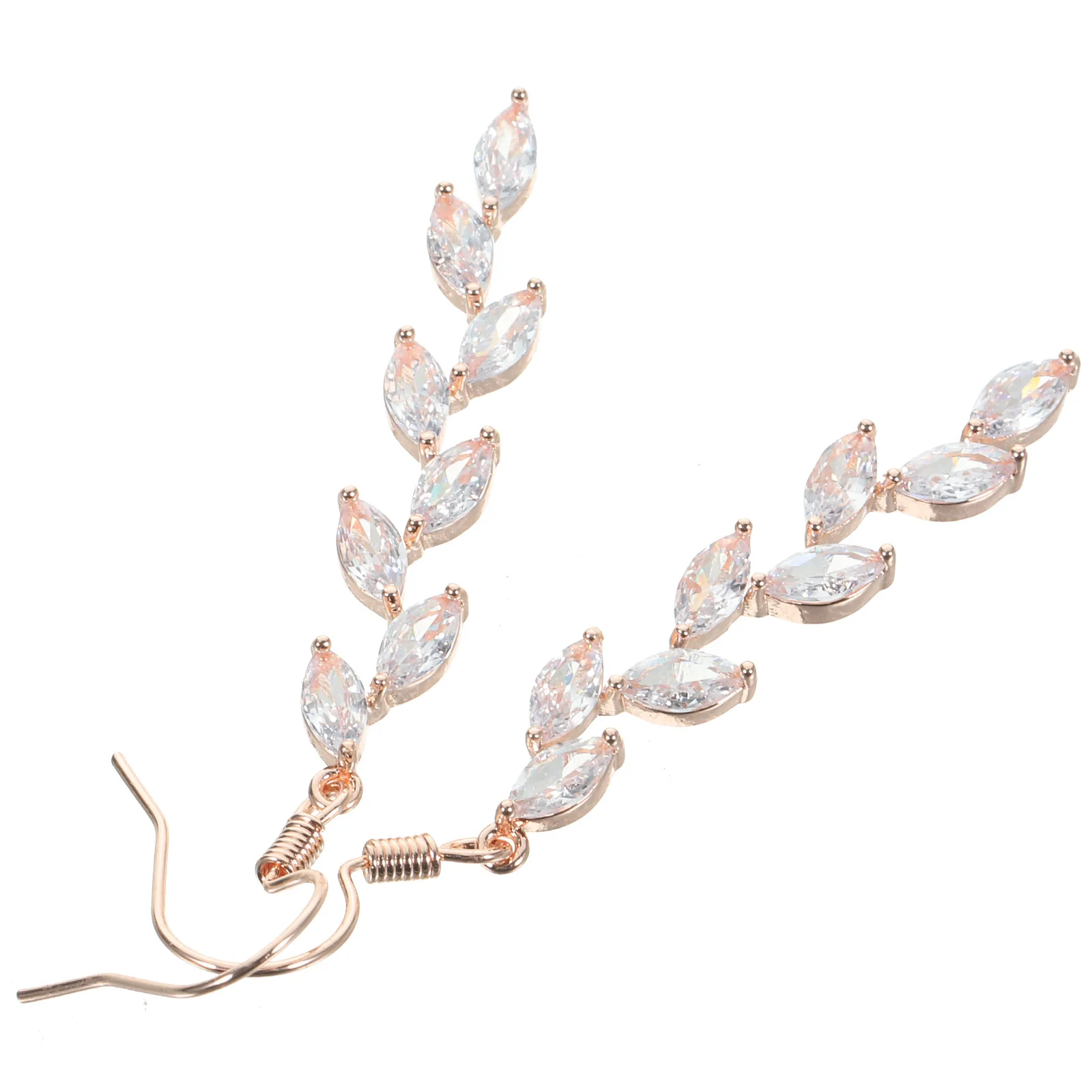 

1Pair Tassel Zircon Earrings Women Bridal Dangle Fashion Jewelry Gift for Special Occasions Tassel Earrings Funky Earring