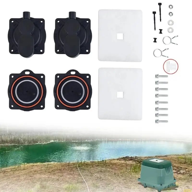 A0NC Diaphragm Screw Rebuil Repair Pumps Air Pumps Restoration Mounting for HP80