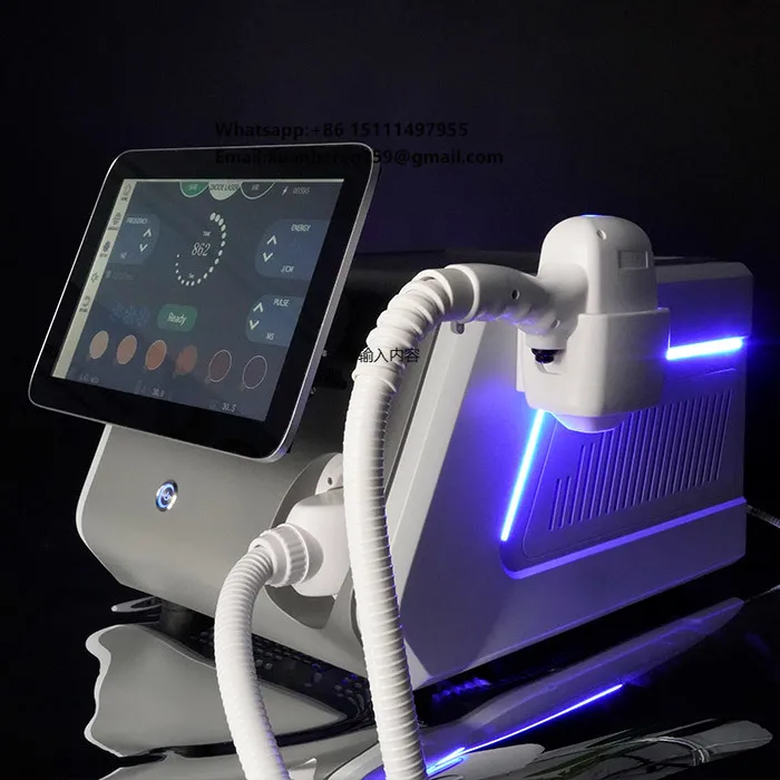 2024 Hair Removal Machine 755 808 1064nm Diode Lasr Portable Ice Cooling Machine