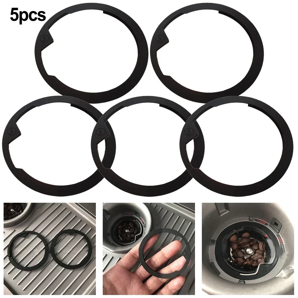 5 Pcs Upper Burr Rubber Seal For Breville  Espresso Machine Machine Brewing Group Seal Coffeeware Teaware