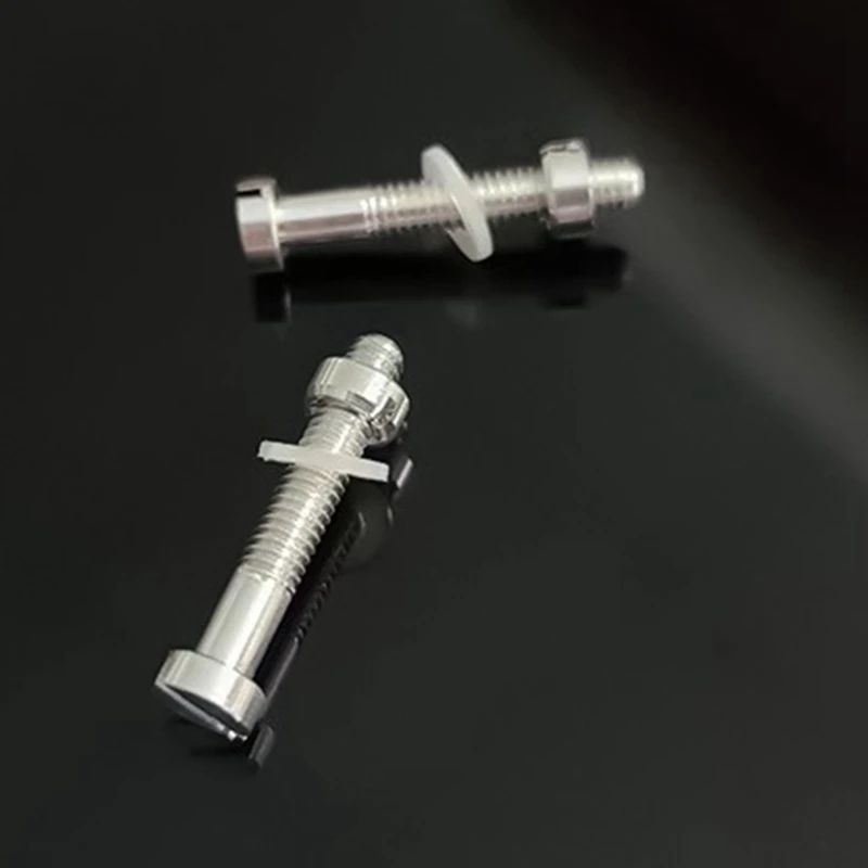 M2,5 Patrone Montage Schrauben Universal Aluminium Schrauben 18,5 MM Für LP Vinyl Plattenspieler Reparatur Werkzeug