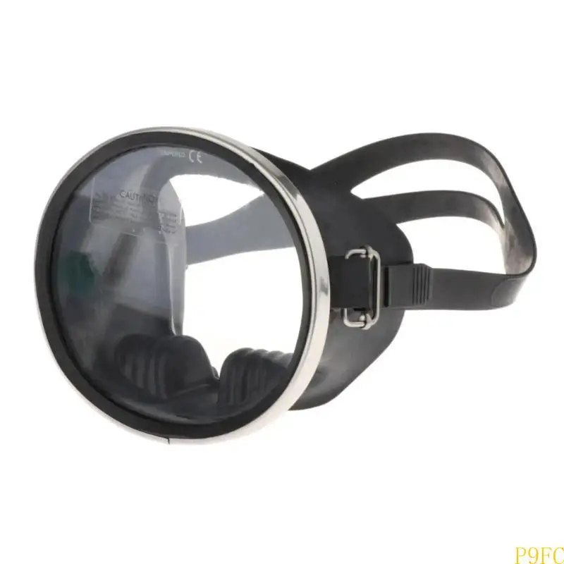 

P9FC Ovals Clear Panoramic Goggle Leakproof Clear Widely View Snorkeling Mask