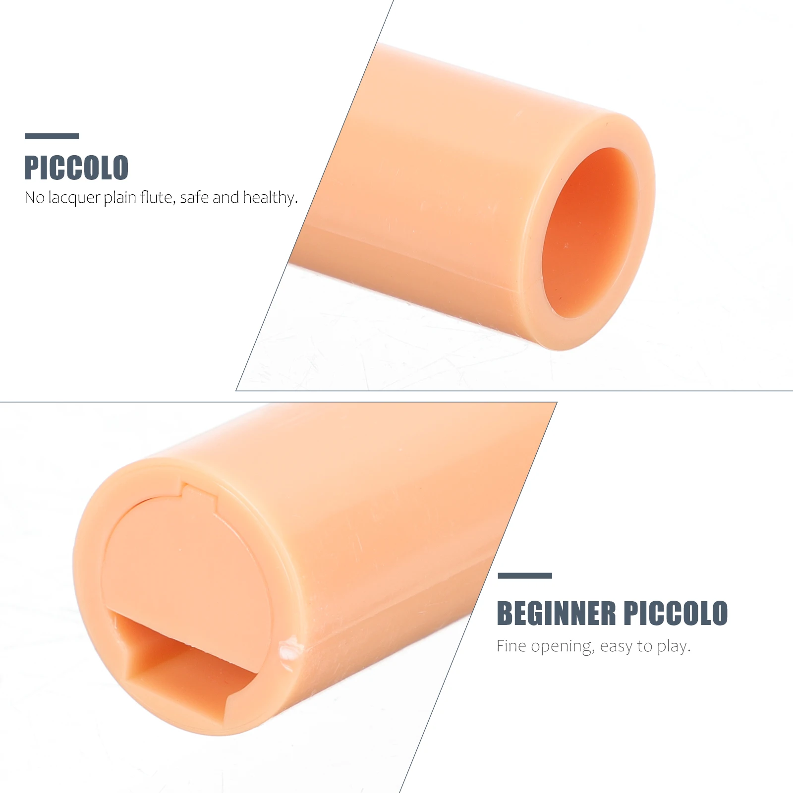 

3pcs A-Key Clarinet For Children Plastic Wind Instrument Practice Short Flute Beginner Musical Instrument Premium Abs Small