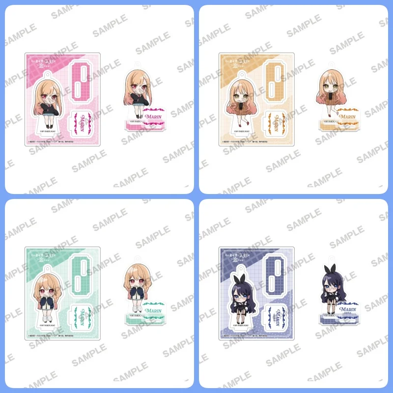 10CM Charm Anime My Dress-Up Darling Acrylic Stand Model Cosplay Characters Ornament Accessories Goods Collection Keychain