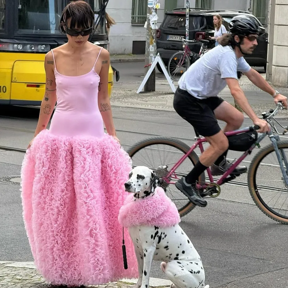 Pink Tulle Prom Dre… - image