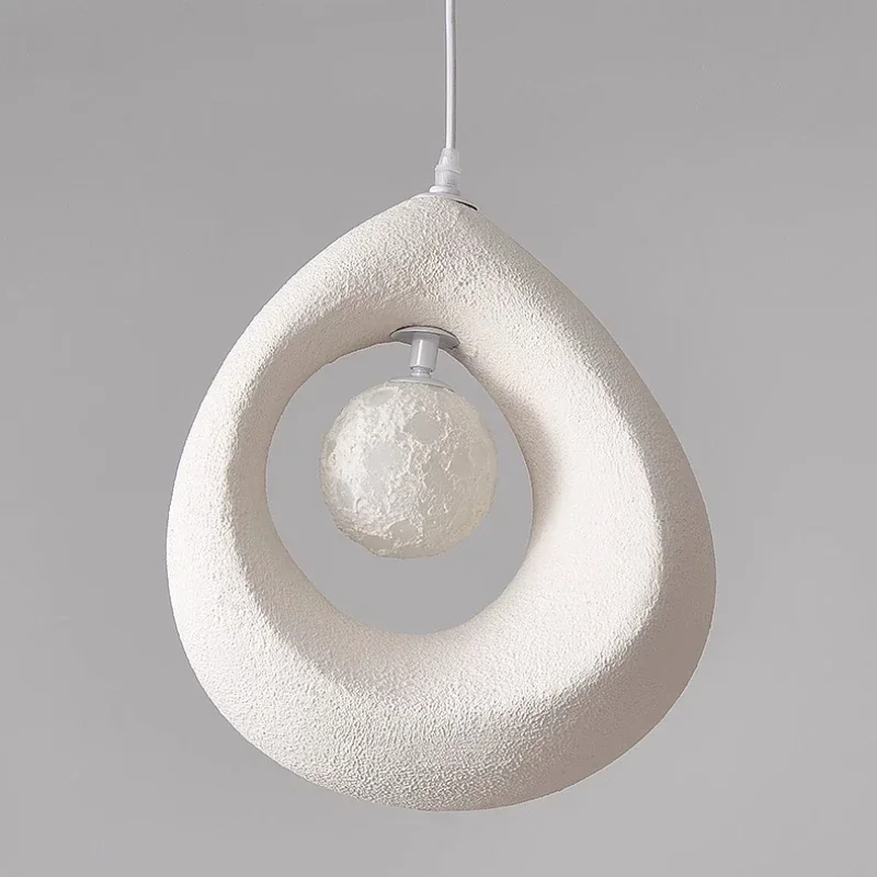 

Nordic Dining Room Led Pendant Lights Wabi Sabi Hanging Lamp Bedroom Minimalism Suspend Home Decor Indoor Lighting