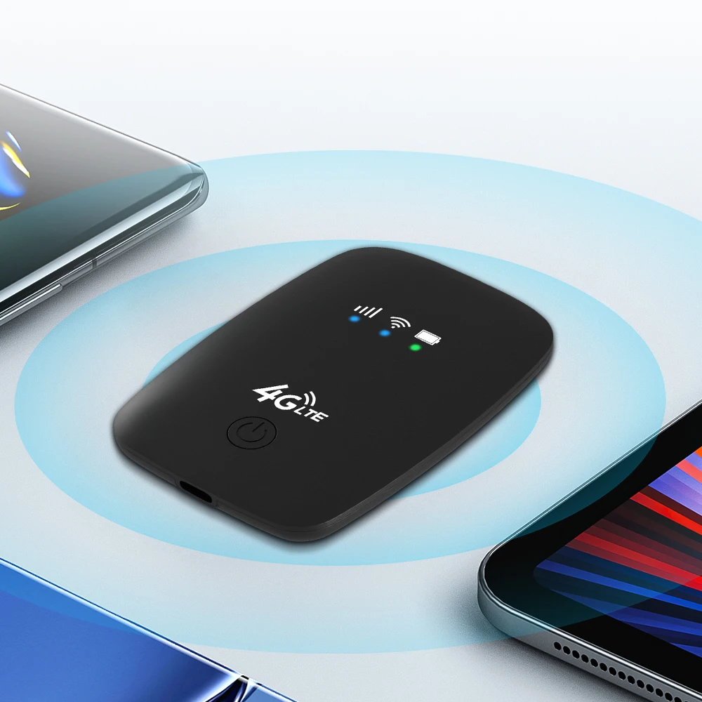 Indoor Unlock 4G LTE Modem mit SIM Karte 4G Wifi Router 300 Mbit/s Pocket Hotspot Router 2,4 G Frequenz VPN Funktion