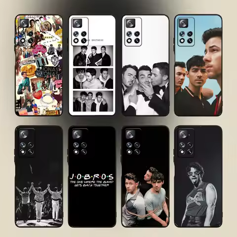 Band J-Jonas B-Brothers Phone Case For Samsung Galaxy A20,A21s,A22,A31,A32,A52,A53,A72,73,A80,A91 Soft Black Cover