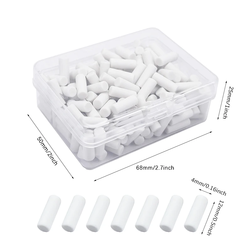 1Box Large Capacity Mini Eraser, For Art Students Returning To School To Sketch And Erase Writing Errors In Stationery Supplies