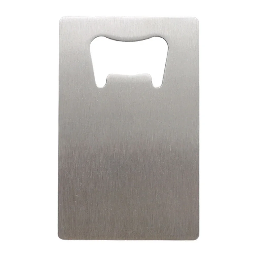 40pcs Stainless Steel Credit Card Size Bottle Opener for Your Wallet Cooler