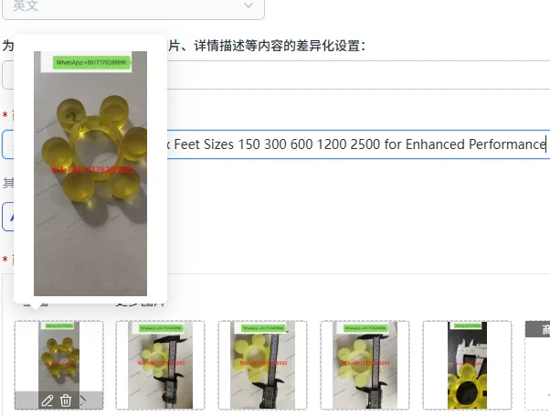 Vacuum Root Pump with Plum Blossom Shock Absorber Pad Oil Seal Six Feet Sizes 150 300 600 1200 2500 for Enhanced Performance