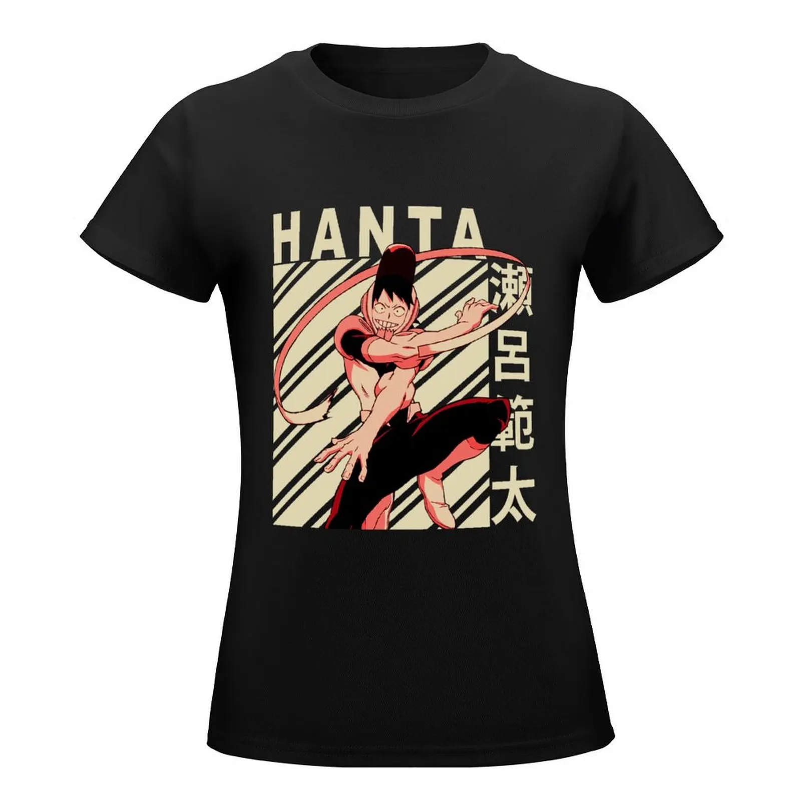 hanta sero Vintage Art T-Shirt kawaii clothes female korean fashion summer top t-shirt dress for Women graphic