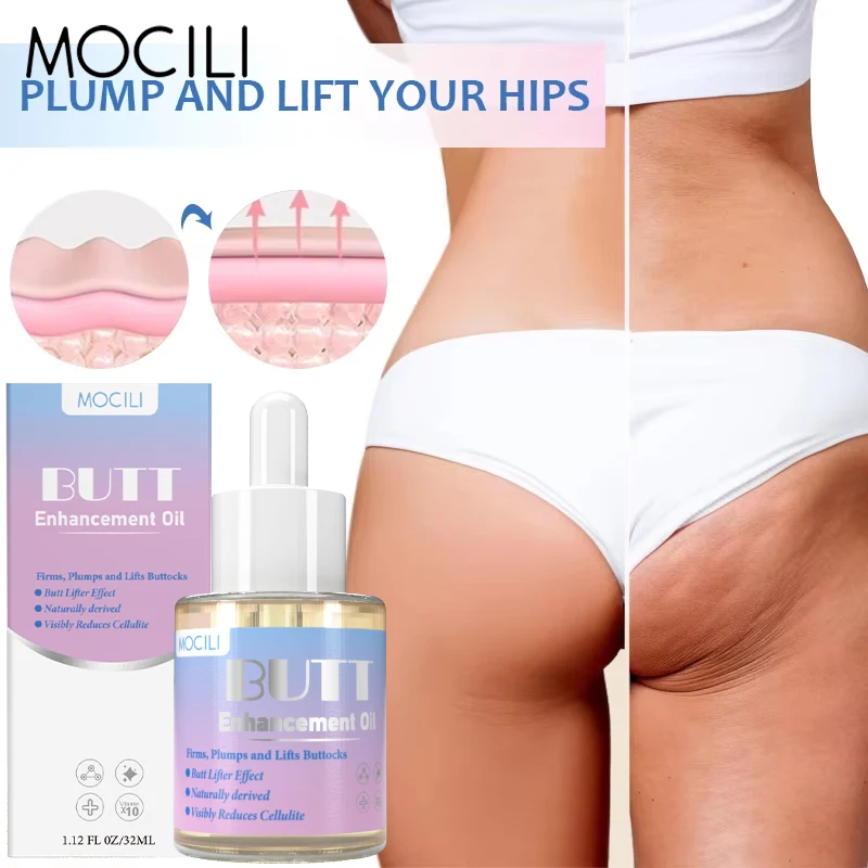 

Butt Enhancement Oil Big Ass Buttocks Massage Products Hip Firming Lifting Up Nourishing Improve Relaxation Sexy Body Care 32ml