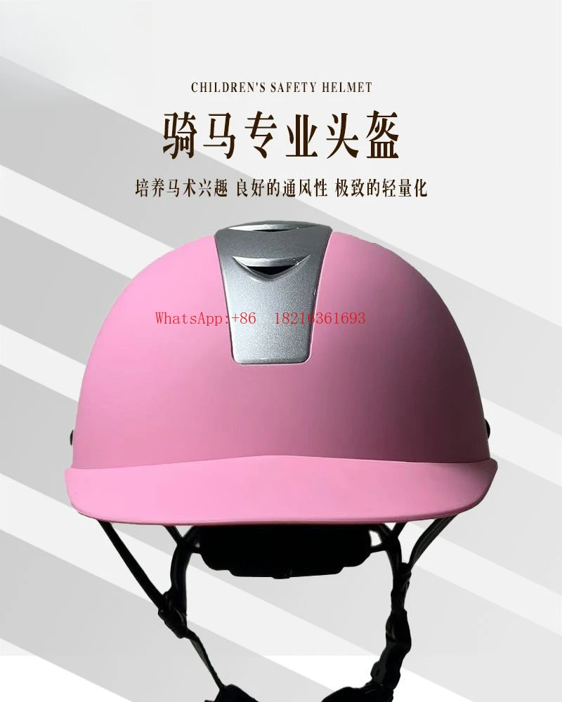 Multi-color Breathable Adjustable Equestrian Safety Helmet, Safe, Shock-proof and Stable Adult Riding Helmet