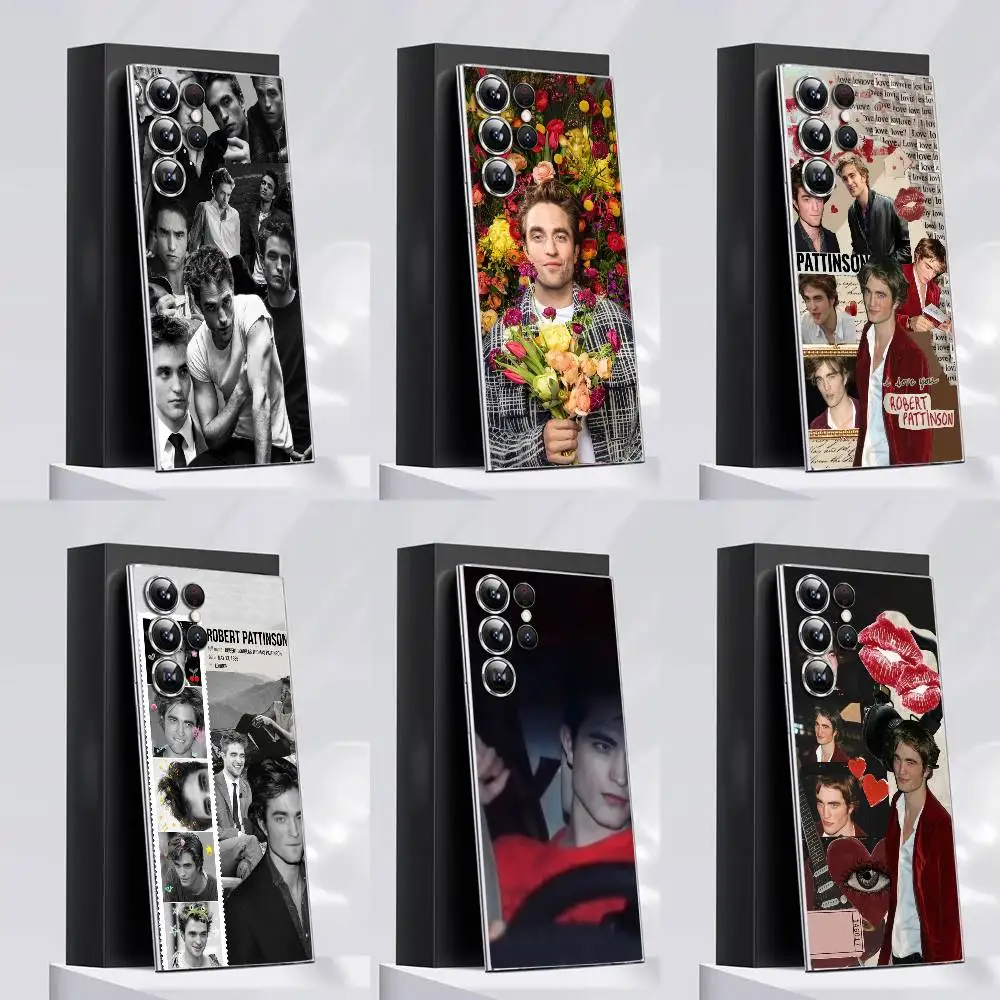 

R-Robert P-Pattinson Phone Case For Samsung S30,25,24,23,21,22,20,10,5G,FE,lite,PIus,Ultra Transparent Cover