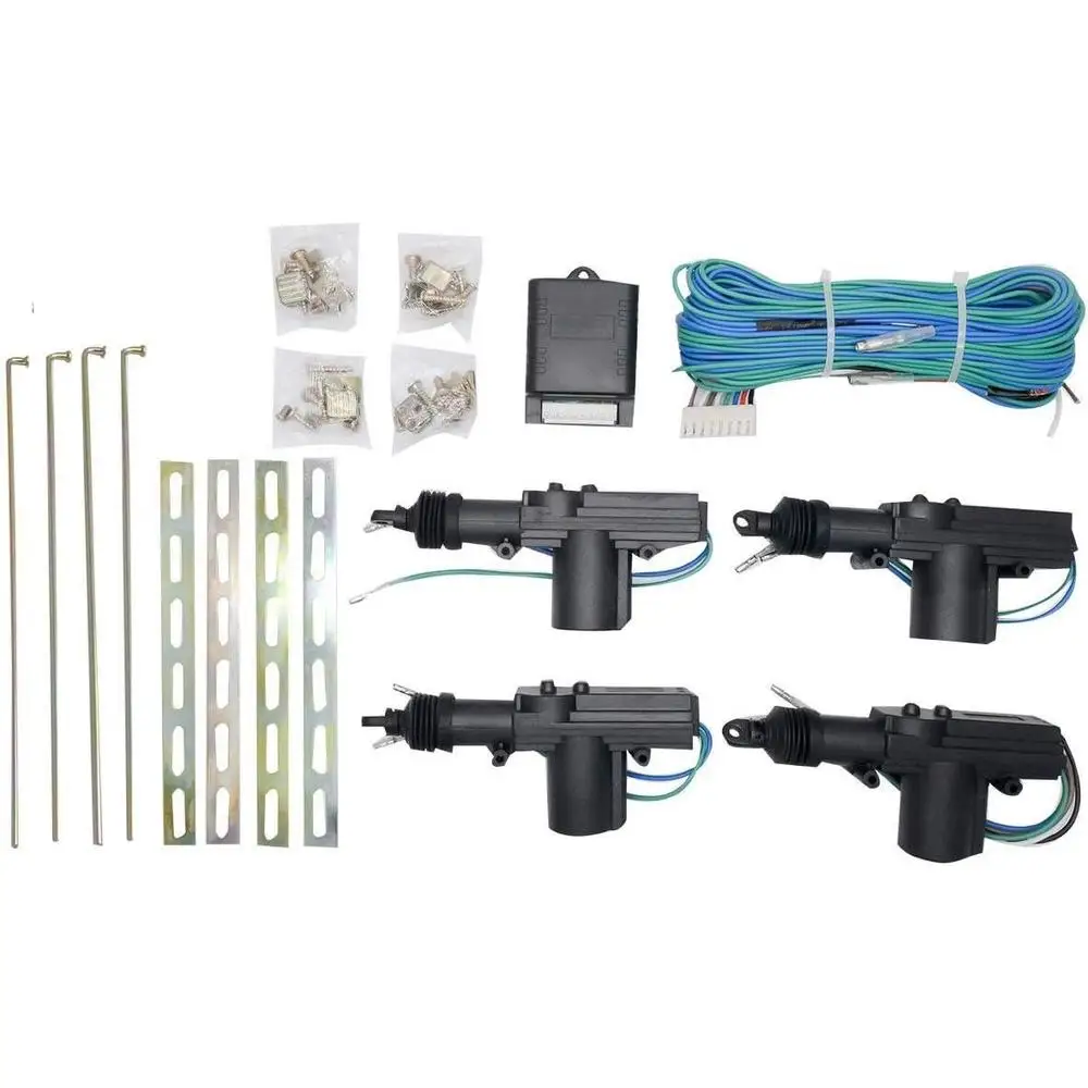 12V Universal Car Remote Lock Door Remote Control Keyless Entry System Central Locking Kit Engine Start Stop