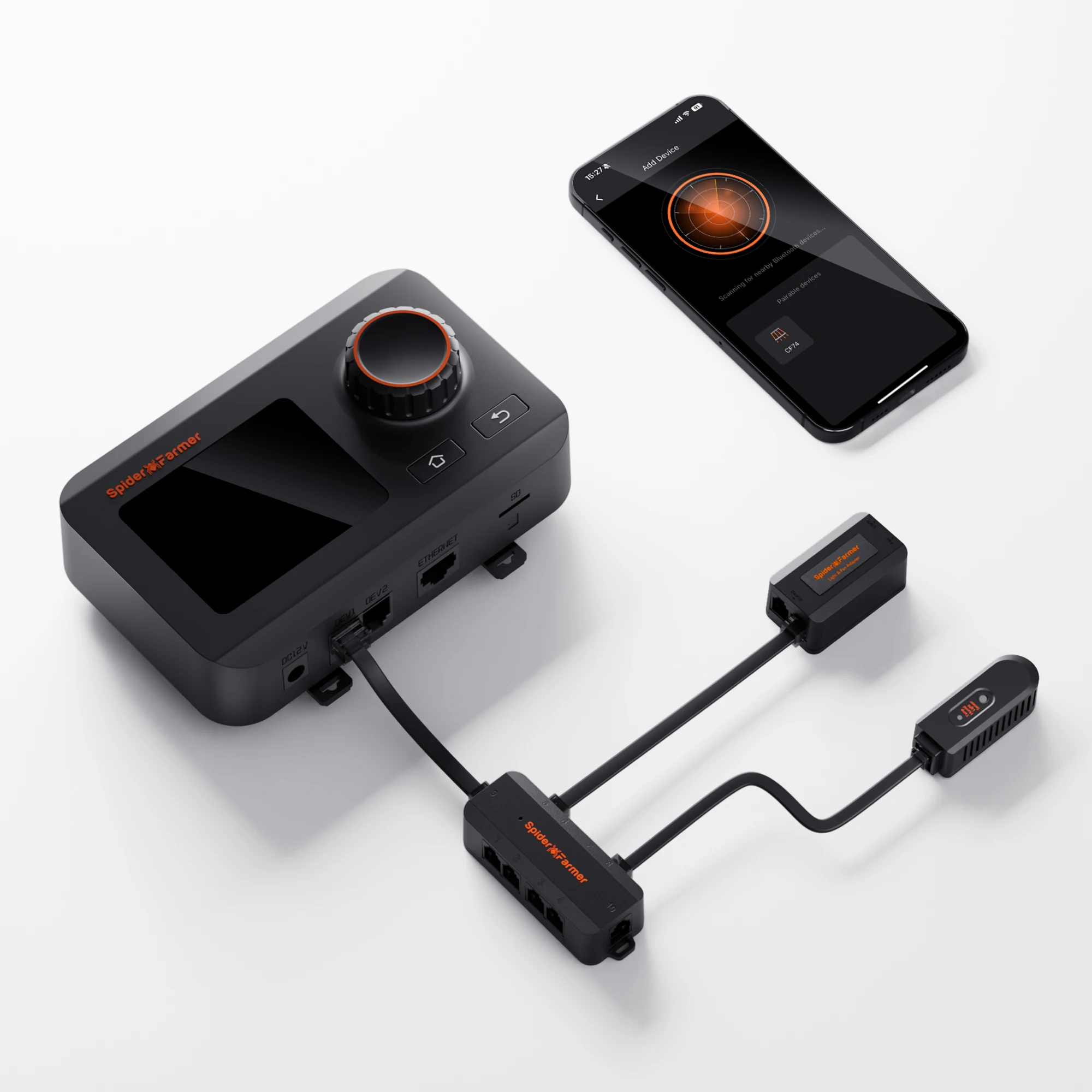 

Умный контроллер освещения Spider Farmer 2025 года, комплекты контроллеров GGS для растений