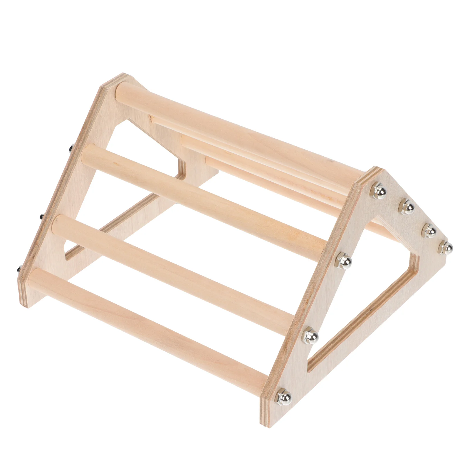 

1pc Wooden Stand Hen Rooster Toys Balancing Plaything Durable Smooth Handmade Easy Install Use