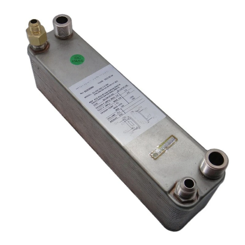 18KW PHE Condenser Heat Reclaim Heat Exchanger for 6HP Water Chiller Domestic Hot Water System