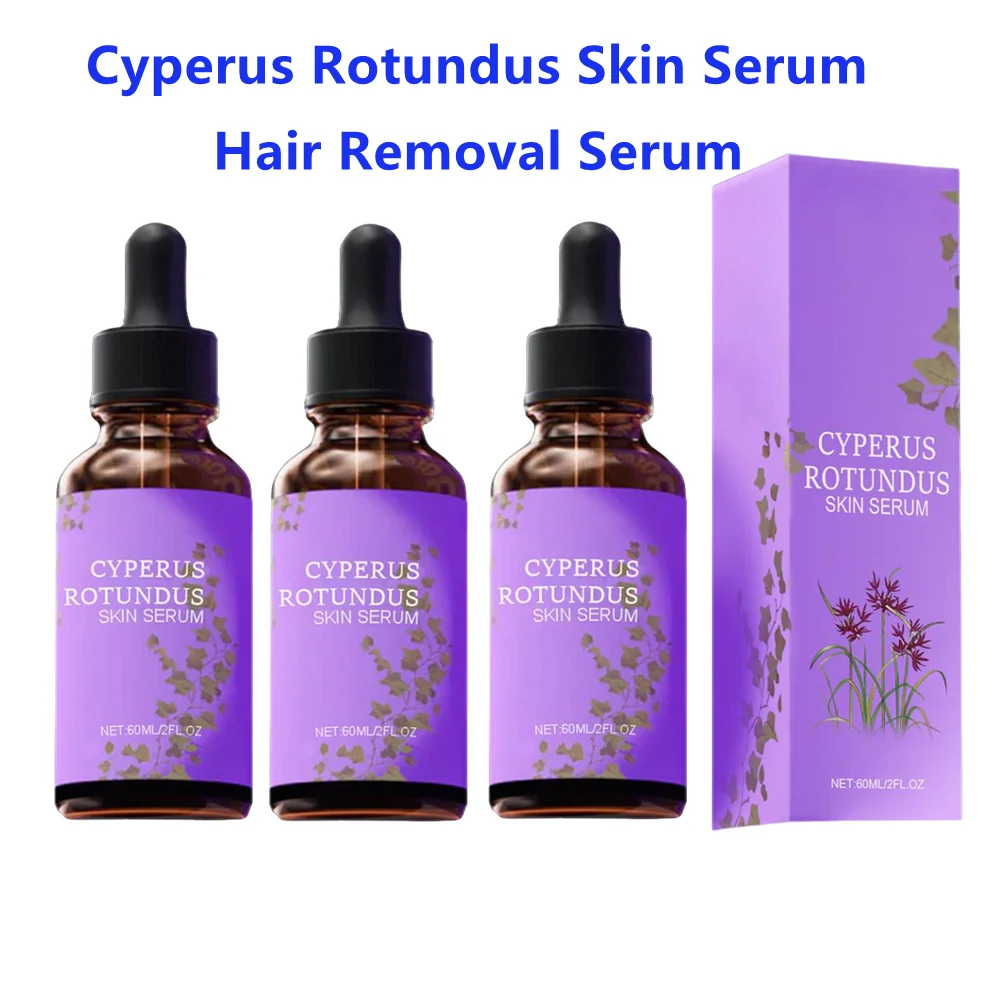 1/2/3Pcs Cyperus Rotundus Oil for Hair Removal Prevent Hair Growth Products Remove Hair Inhibitor for Moisturizing Body Oil