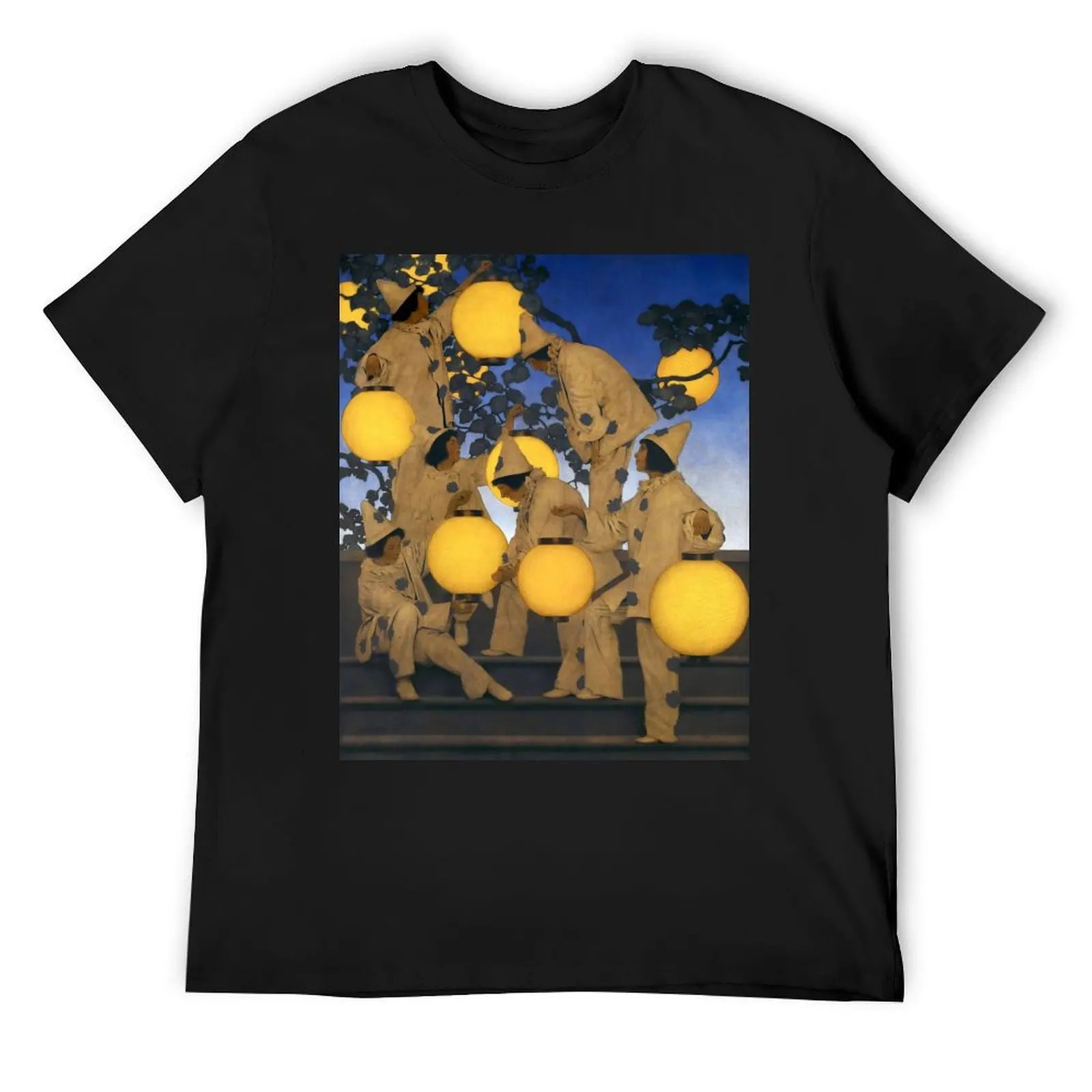 

Maxfield Parrish - The Lantern Bearers T-Shirt cotton man t-shirts heavyweights shirts graphic mens designer t shirt