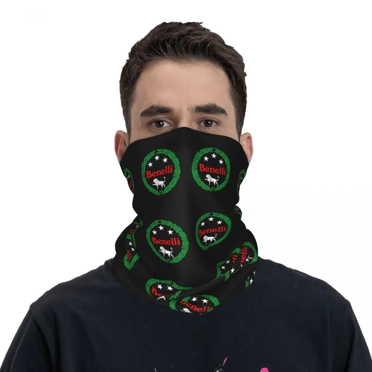 Motorfietsen Hardcover Dagboek Benellis Bandana Nek Gaiter Motorcross Gezicht Sjaal Wandelen Unisex Volwassen Wasbaar