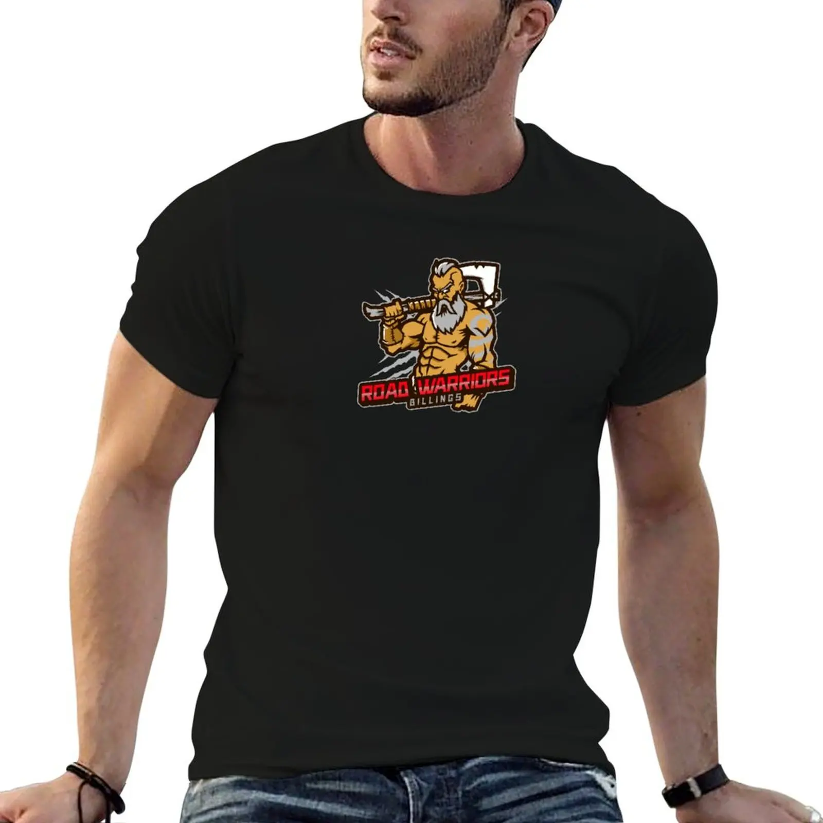 

Billings Road Warrior Gear T-Shirt men t shirt cotton 100% man t shirt designer T-Shirt
