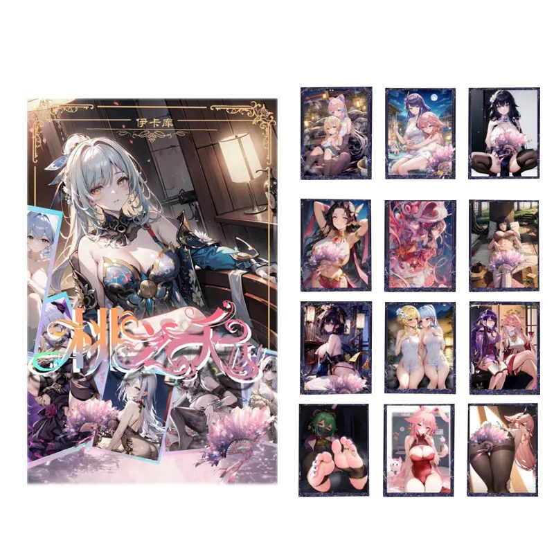 Wholesale Goddess Story Collection Cards Acrylic Peach Yaoyao Wave1 Cp Mixed Goddess Sexy Booster Box Anime Trading Cards