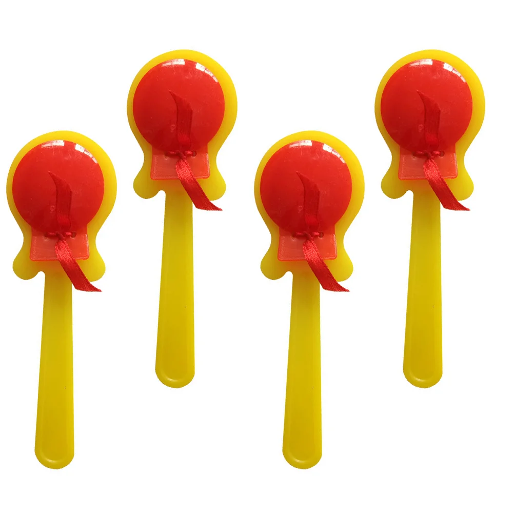 4 Pcs Clap Board Toy Preschool Kids Musical Instruments Children Castanet Childrens Toys Plastic Plaything Castanets Percussion