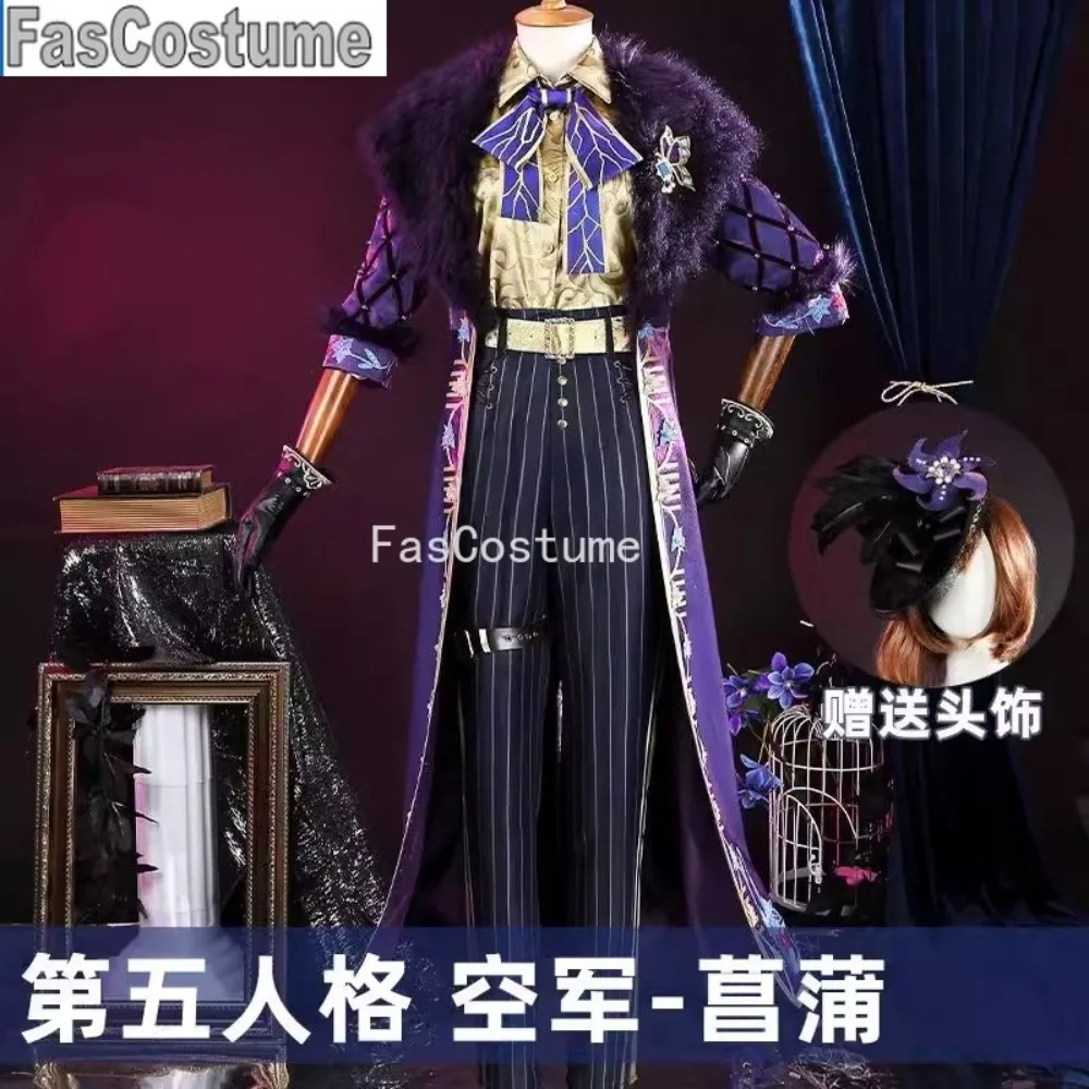 

FasCostumeIdentityV Martha Behamfil Coordinator Calamus Game Suit Uniform Cosplay Costume Halloween Party Role Play Outfit Women