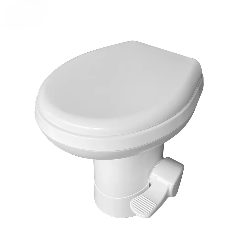 

Wholesale RV Portable Toilet with Gravity Flush for Motorhome Caravan Campers and Trailers