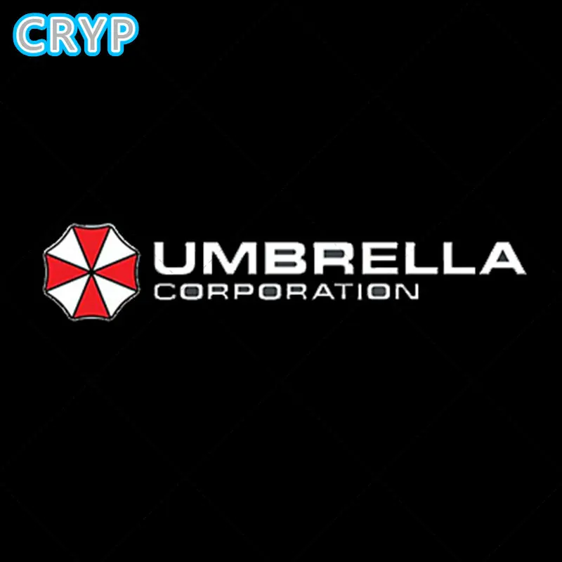 For Resident Umbrella Evil Corporation Vinyl Car Stickers Car Styling Accessories Motorcycle Helmet Laptop Camping Vinyl Decal