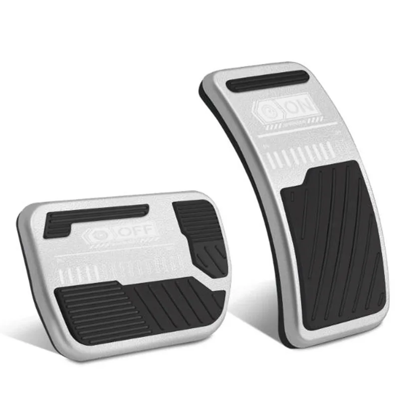 2Pcs Anti-slip Accelerator Brake Pedal Decor Cover For Changan CS55 PLUS G2 G3 2023-2026