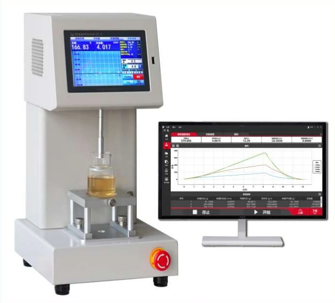 Food texture  for food gel strength tester