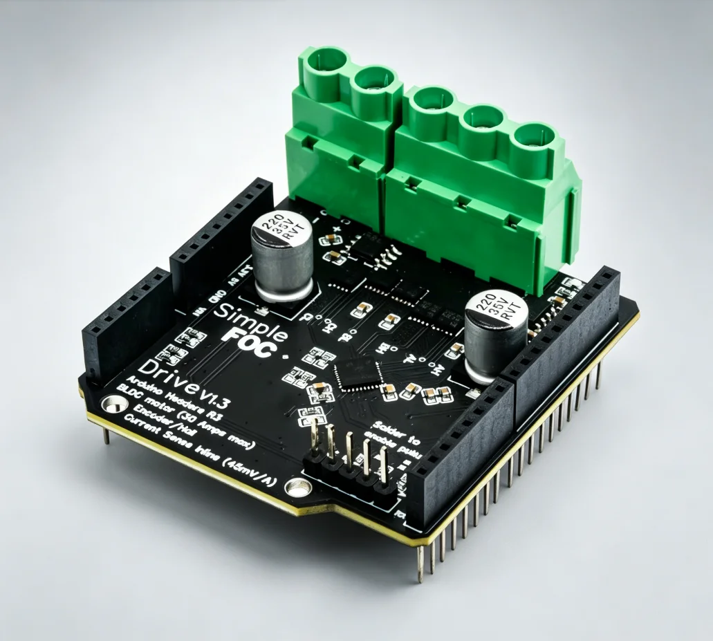 Makerbase MKS SimpleFOC Shield V2.0.4 BLDC FOC Driver Board Support SimpleFOC V3.2 Library