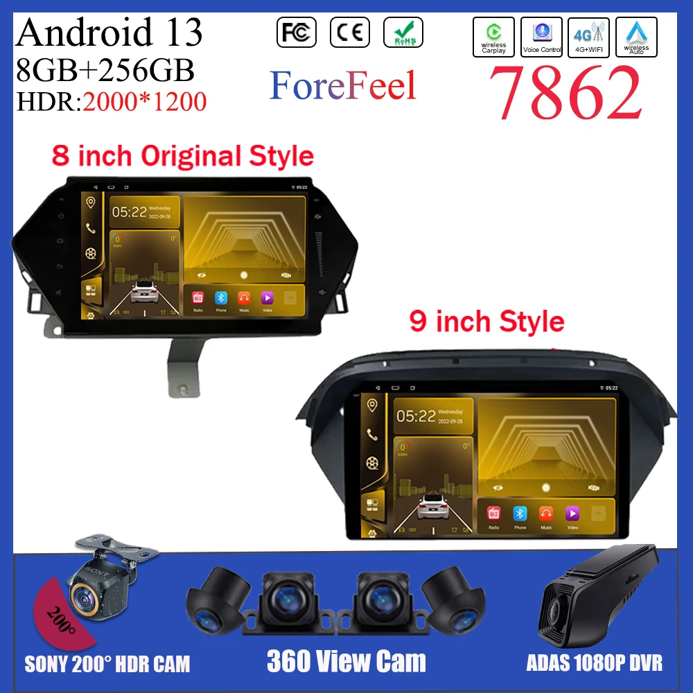 

Android For Honda Acura MDX 2007 2008-2013 Screen TV Multimedia Car Navigation GPS Autoradio Bluetooth Video Player Radio