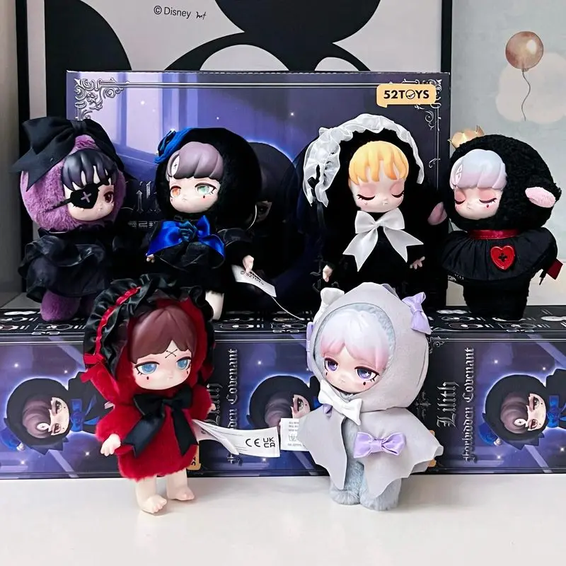 

Genuine Lilith Forbidden Covenant Series Blind Box Dark Gothic Style Vinyl Plush Doll Bag Pendant Trendy Toy Perfect Girls Gift