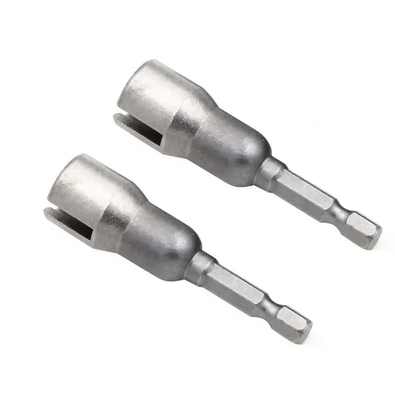 1/2PCS Natural Slotted Butterfly Hole Socket Wrench Hexagonal Handle Electric Screwdriver Wing Nut Socket Tools