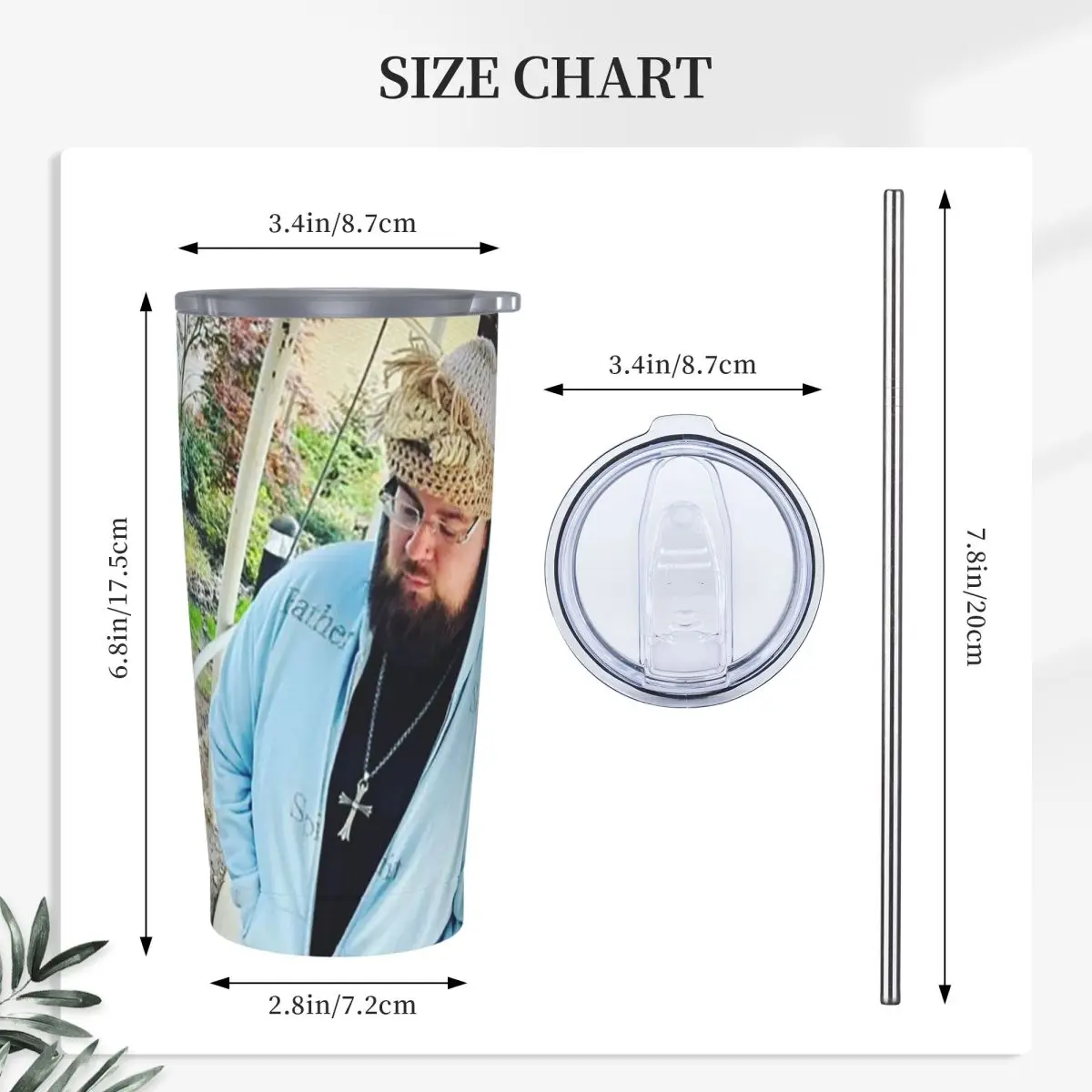 Joeyy Singer Vocalist Music Rapper Stainless Steel Tumbler Vacuum Insulated Mug Thermal Cold Cups Straws With Lid 20oz