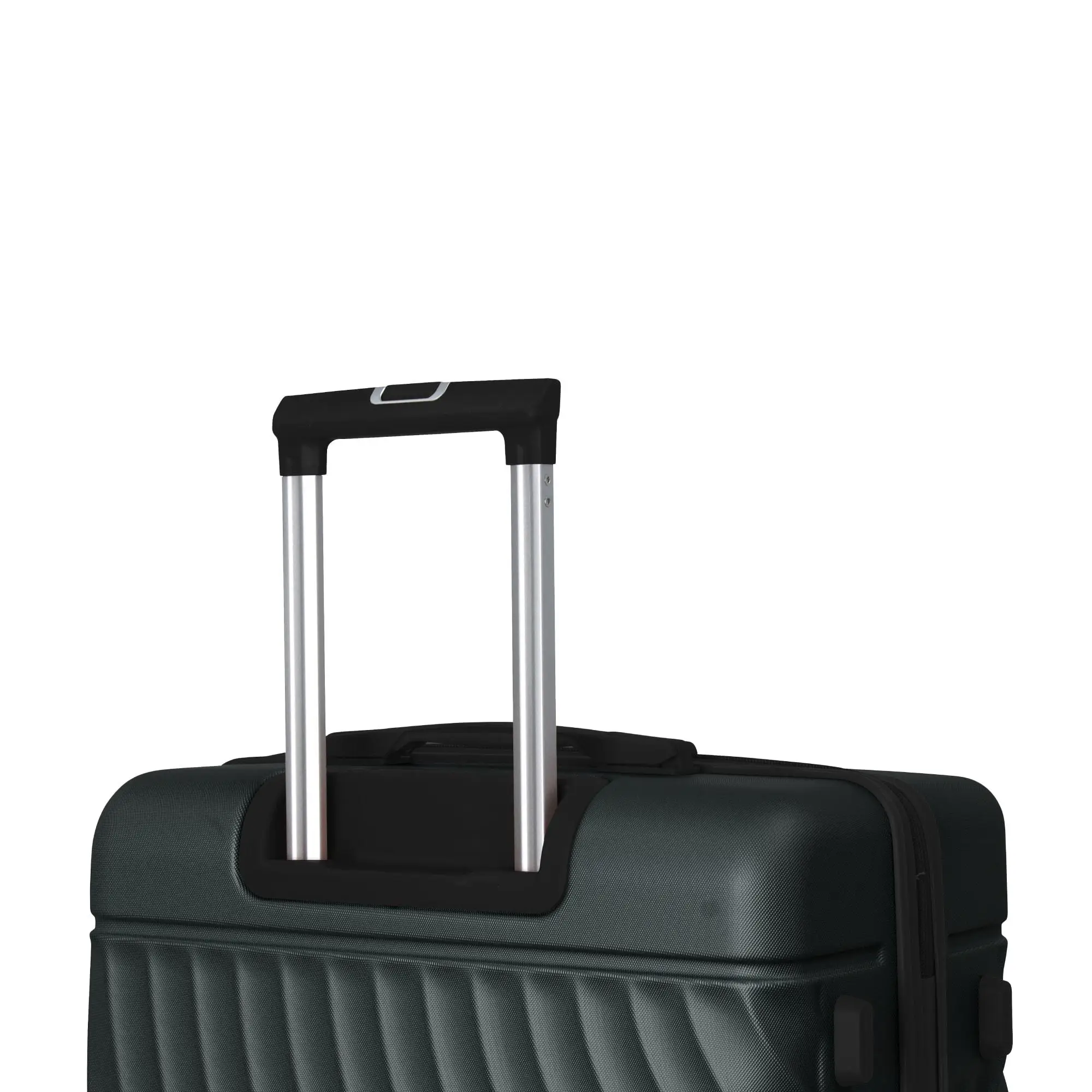 Set di valigie da 3 pezzi con guscio rigido in ABS 20 24 28 pollici Ruote girevoli con serratura TSA leggere Valigie multicolori per viaggi d'affari in famiglia