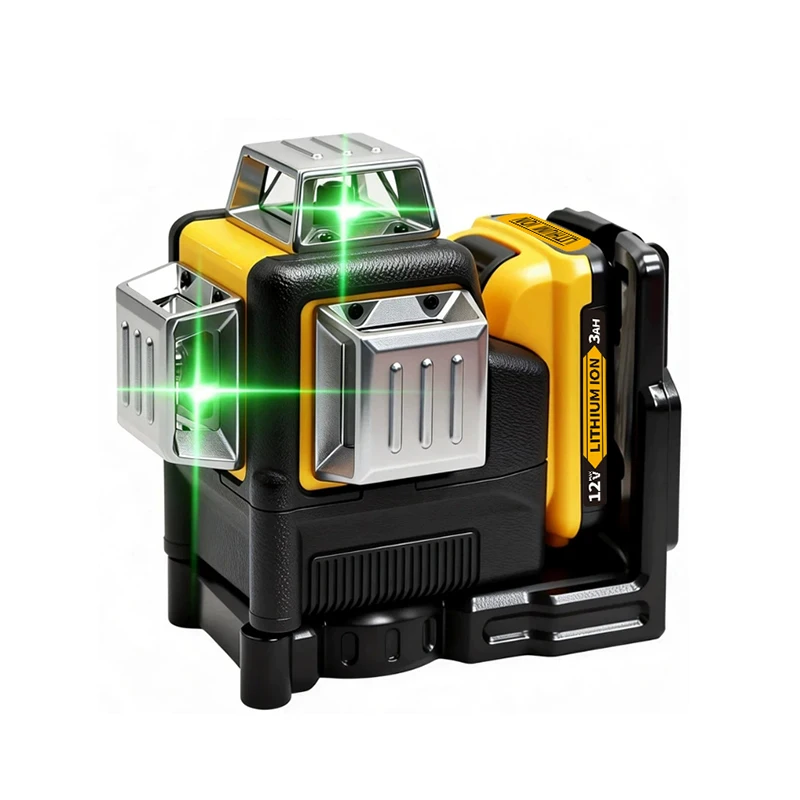 Laser Level For DEWALT DW089LG infrared green light 360 degree 360 degree 12V surround wire level on three sides