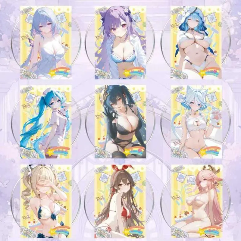 Goddess Story Cards Booster Box Collection Qingyan Kashe W1 A5 Acrylic Art Board Edition Booster Pack Display Gift Set