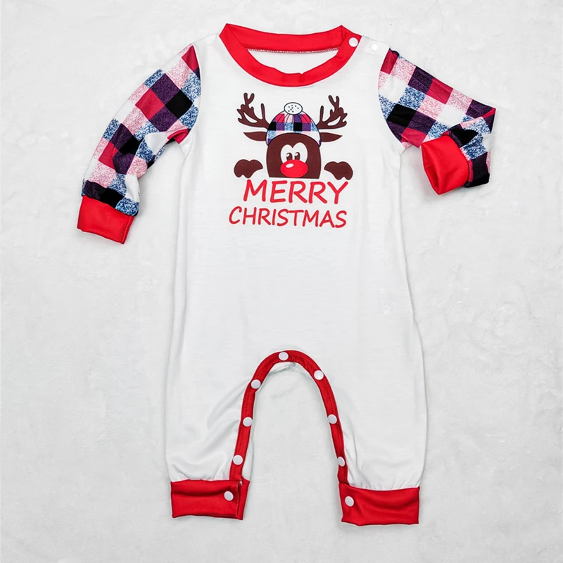 2024 Merry Christmas Print Pajamas Women Men Boys Girls Clothing Set Family Matching Outfits Soft Cute Pyjamas 2 Pieces Sets NEW