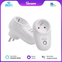 Itead SONOFF S26 WiFi Smart Plug DE FR EU Power Socket Wireless Outlet Timer Remote Control Works with Alexa Google Home