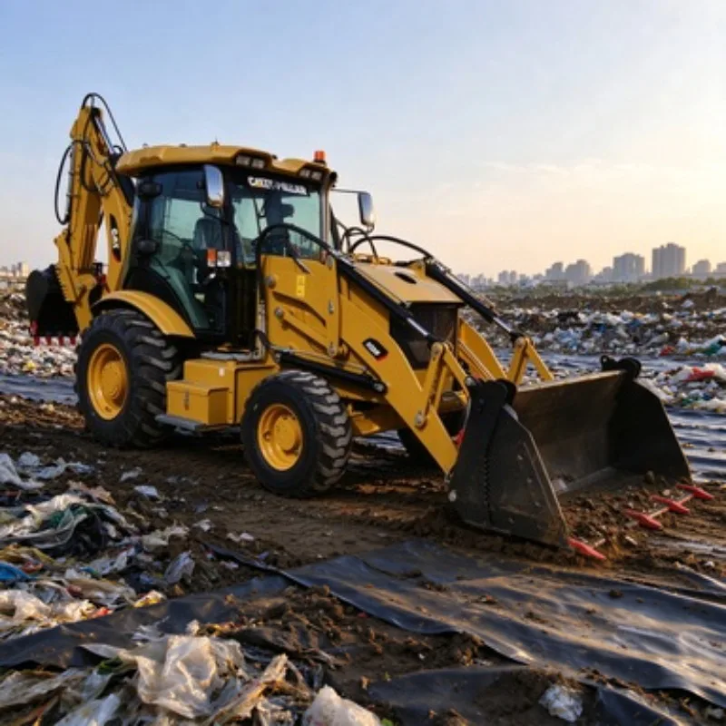 Reliable Backhoe Loader Tractor Loader Backhoe 4WD with Attachment for Heavy Construction Work Use Site Project Work