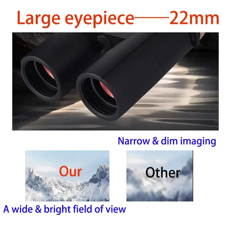 High-Definition Night Vision Telescope 8x Portable Binoculars for Outdoor