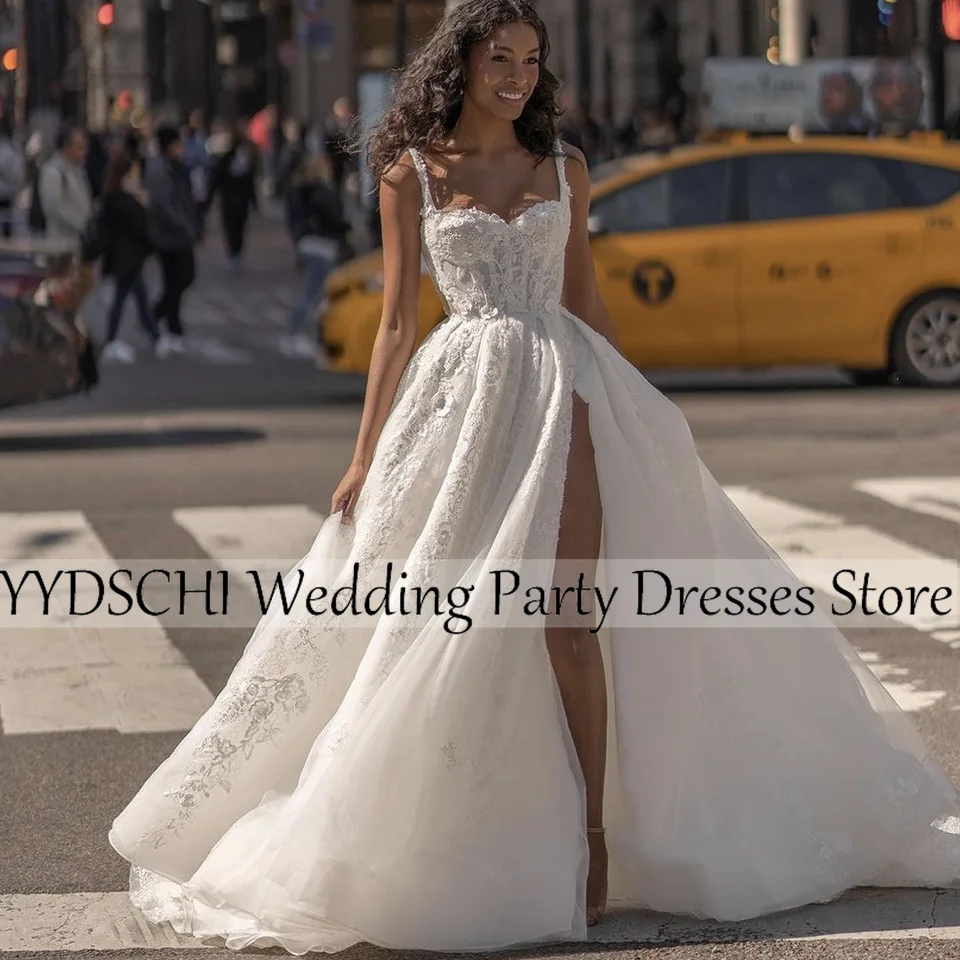 

Bridal Gowns 2023 Wedding Dresses White/Ivory Ball Gown Luxury Dress A-Line For Women Lace Ivory Free Shipping vestidos de novia